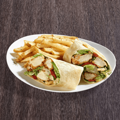 Mediterranean Zingers Caesar Wrap