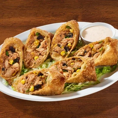 Southwest Chicken Egg Rolls