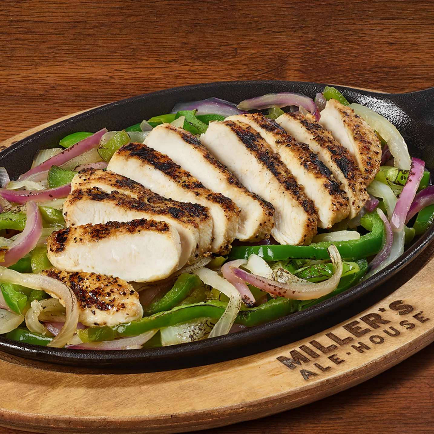 chicken fajitas