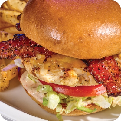 grilled chicken blt